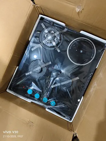 Free delivery Brand New Gas Cooktop for Sale (3) gas (1) ceramic