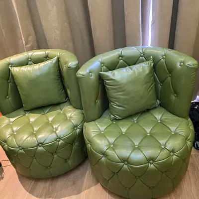 Geniune leather custom made sofa with high quality