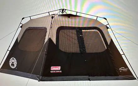 Spacious 8 persons Coleman Instant Camping Tent