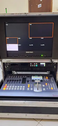 Sony mcs 8m switcher with full setup