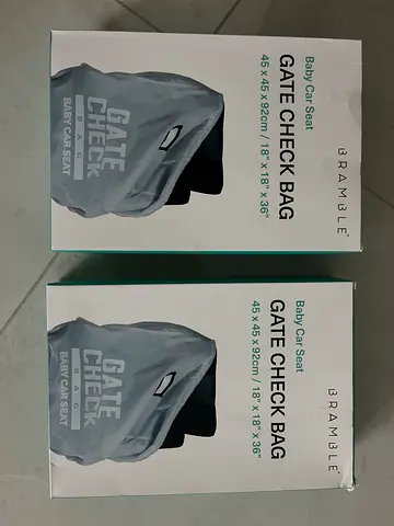 Bramble Baby Car Seat Gate Check Bag