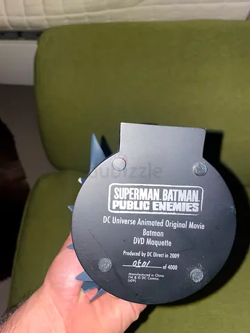 DC Direct Superman/Batman: Public Enemies Batman DVD Maquette (2009)