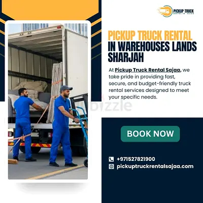 Pickup Truck Rental in Warehouses Lands, Sharjah