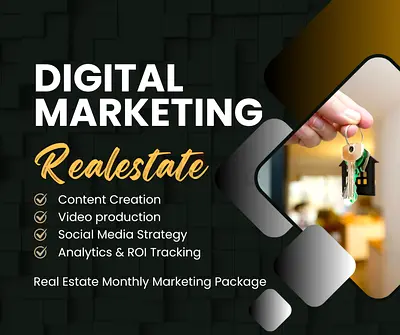 Real Estate Marketing Package | Monthly Content  Strategy