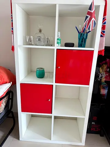 Stylish Multi-Compartment Storage Unit