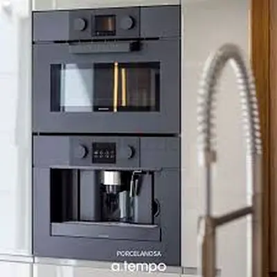 ( Brand New ) Barazza Built in coffee machine and oven or microwave