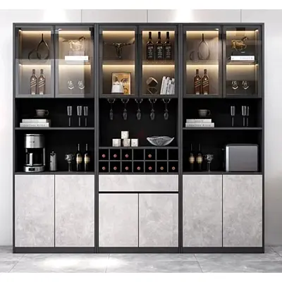 elegant bar cabinet