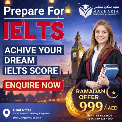 Score Big This Ramadan: IELTS Training @ 999/-