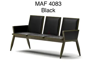 MAF 4083 Black Sofa