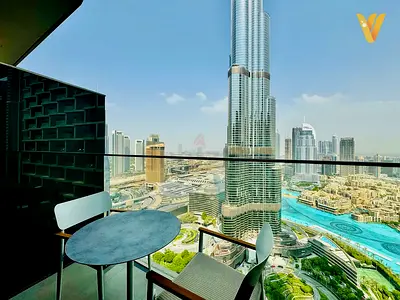 Elegant 3BR Burj Khalifa View | Walk to Dubai Mall