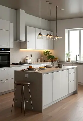 Modern Kitchen Island