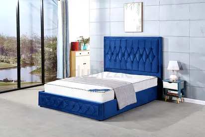 Premium high Quality 200*200 super king size hydraulic bed