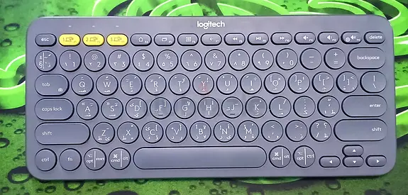 Logitech K380 Bluetooth Wireless Keyboard.