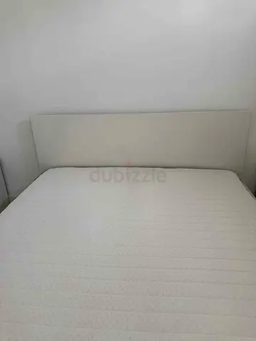 IKEA queen size bed with ikea mattress