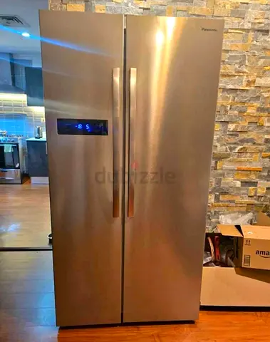 Free delivery Panasonic Side-by-Side Refrigerator - Spacious  Stylish