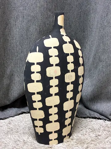Traditional Decorative Pottery Vessel