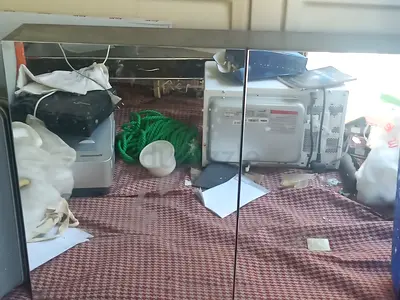 Mirror with storage