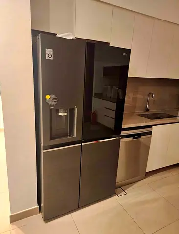LG new model fridge side by side freezer digital like new condition water dispenser auto ice maker