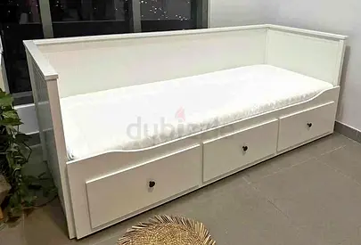 ikea  hamness daybed with ikea mattress
