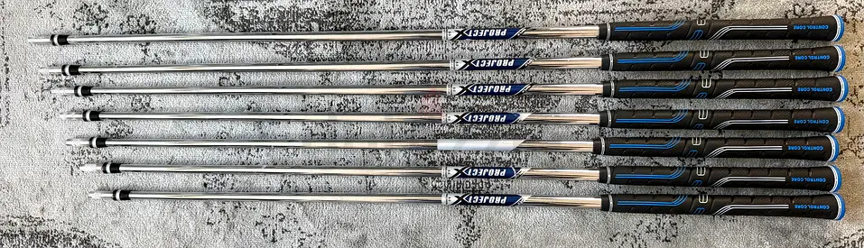 Project X 6.0 shafts (4-PW) for sale