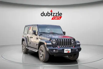AED 1520/month | 2021 Jeep Wrangler Unlimited  | GCC Specs | Ref#161684