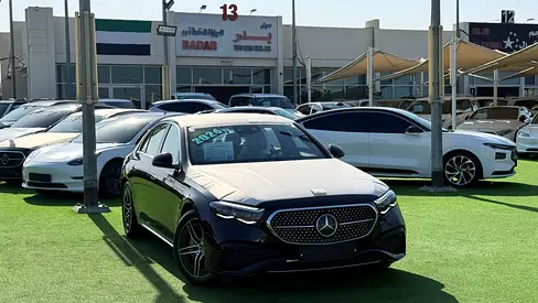 مرسيدس-بنز E300 – موديل 2026 – دفع رباعي 4MATIC – فل أوبشن – زيرو كم – نقدًا أو تمويل بنكي