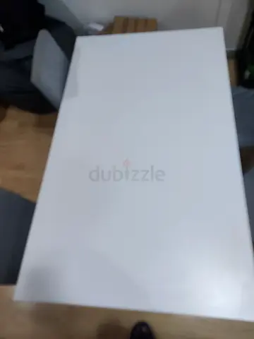 Dining Table with Grey Chairs From IKEA