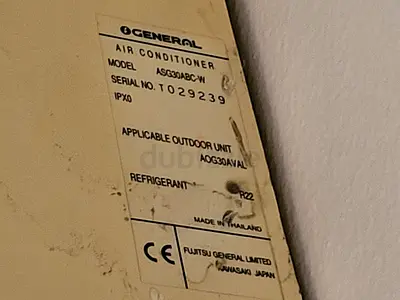 General Air Conditioner - Model ASG30ABC-W