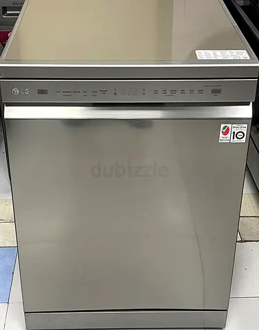 LG 2 rack Dishwasher 14 place setting direct drive motor  in Excellent Condition