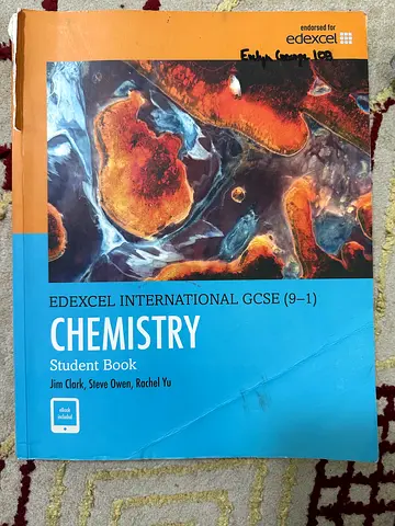 EDEXCEL INTERNATIONAL GCSE CHEMISTRY STUDENT BOOK