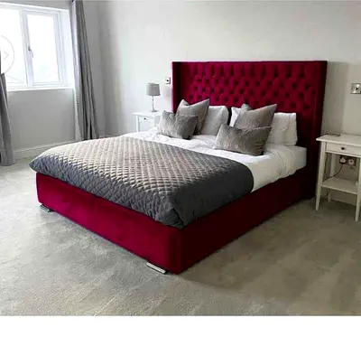 Stylish Brand New Red Bed with Modern Design