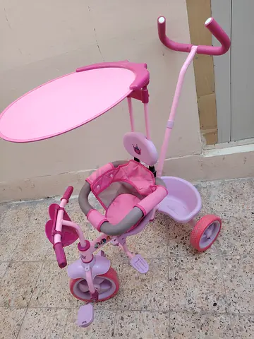 Cute Pink Tricycle for Kids
