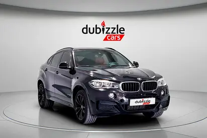 AED 1779/month | 2018 BMW X6 Xdrive35i | GCC Specs | Ref#430187
