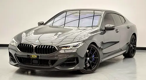 2022 BMW M850i xDrive Gran Coupe, Feb/2027 BMW Warranty + Service Contract, BMW FSH, GCC