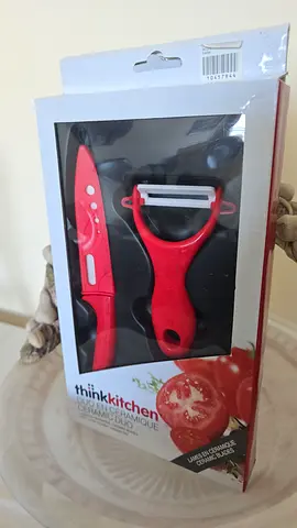 Ceramic knife + peeler for sale