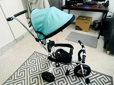Toddler Stroller and Tricycle with Canopy (Brand-Tiny Toes)