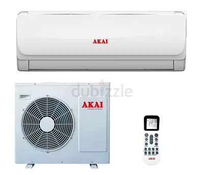 Akai 1 Ton Split Air Conditioner - Warranty - Free Delivery