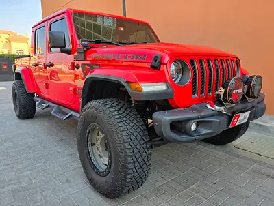 Supercharged Jeep Gladiator Rubicon GCC 430+ HP Fully Modified Launch Edition 77K kms no accidents