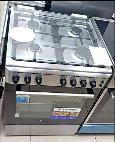 Inside fan gas stove 60cm