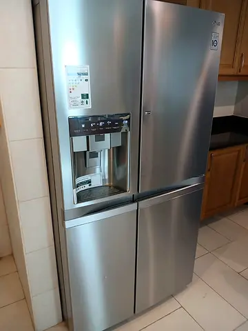 Lg door in door side by side smart inverter refrigerator