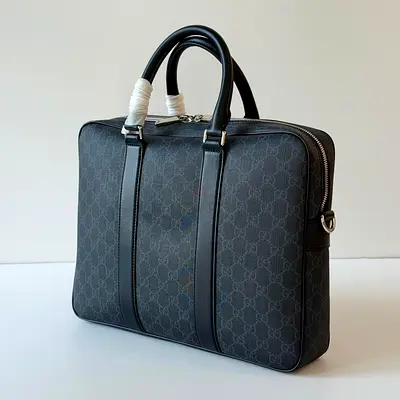 Gucci GG Supreme canvas briefcase
