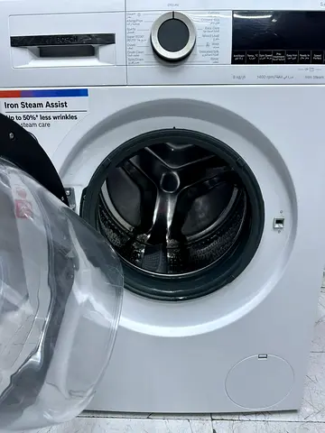 Bosch Washing Machine with Iron Steam Assist, 9kg Capacity