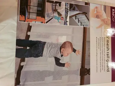 KidCo Mesh Rail Guard for Baby Safety - 15ft (4.5metres) X 2