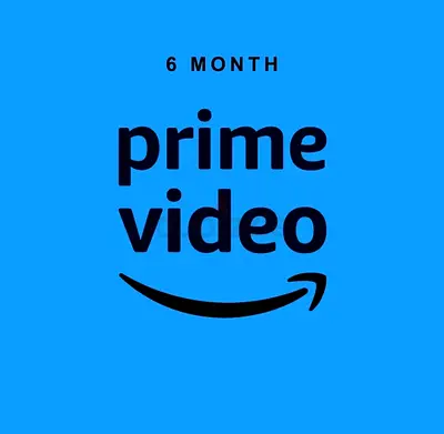 6 Month Amazon Prime Video Subscription