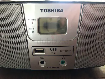 Toshiba USB and AUX Portable Boombox