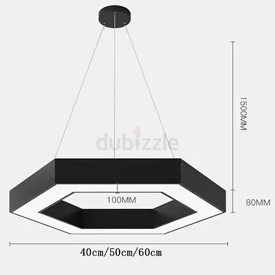 Modern Hexagon Pendant Light