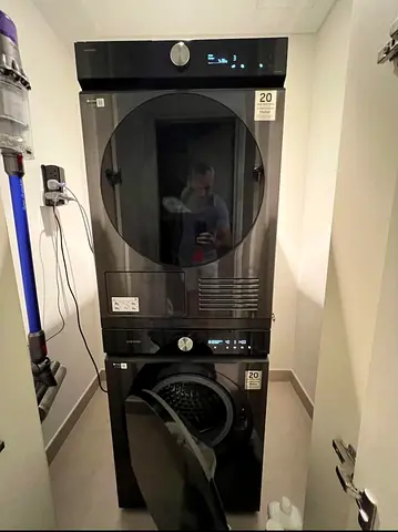 samsung latest model 11kg washer and 9 kg dryer seprate set bespoke with both wifi model