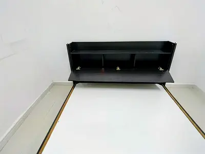 Bed and wardrobe set available for sale