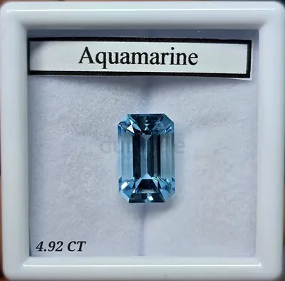 Aquamarine Gemstone - 4.92 CT