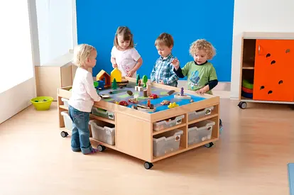 Landscape Play Table. Made in Germany. New. Never Used. Worth Close to AED 3,000. Selling: AED 990.
